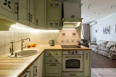 Кухня - столовая в стиле Прованс с…» — создано в Шедевруме