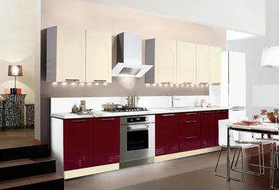 Бордовая кухня - особенности применения цвета и лучшие сочетания интерьера  | DizajnHome.ru - мир интерьеров! | Дзен