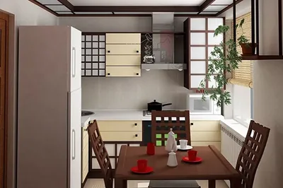 ✓ Кухни в японском стиле
