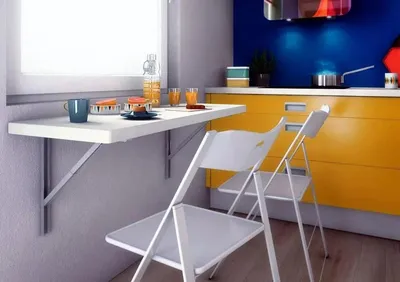 Маленькая кухня: 25 вариантов размещения стола со стульями — Roomble.com