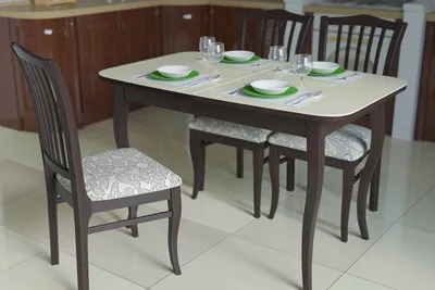 Стол кухонный раздвижной, модель KN 12M купить недорого в Петрозаводске.  Магазин кухонной мебели Арт-мебель.