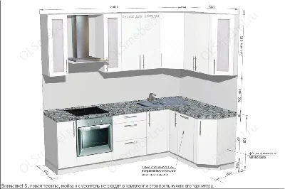 Кухонный гарнитур 1,5 на 2 метра (id 101910205), купить в Казахстане, цена  на Satu.kz