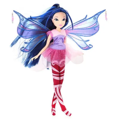 Шарнирная кукла 'Муза - Сила Беливикс' (Musa Believix Power), из серии  'Делюкс', Winx Club, Jakks Pacific [66428]