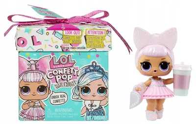 Купить игровой набор LOL Surprise Confetti Pop - День рождения маленькая кукла  Лол, цены на Мегамаркет | Артикул: 600011592309