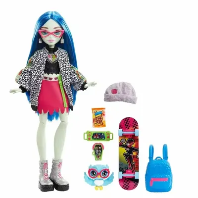 кукла monster high эбби боминейбл серия \"монстры на вечеринке\" - Магазин  игрушек - Фантастик