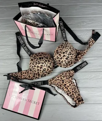 Комплект белья Victoria's Secret - купить с доставкой по выгодным ценам в  интернет-магазине OZON (1105241095)