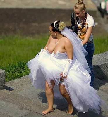 Курьезы на свадьбе фото фотографии