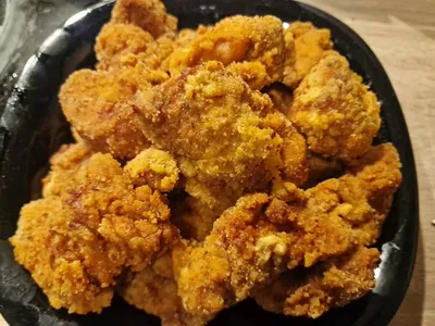 Рецепт куриных наггетсов в картофельной корочке с фото пошагово на Вкусном  Блоге
