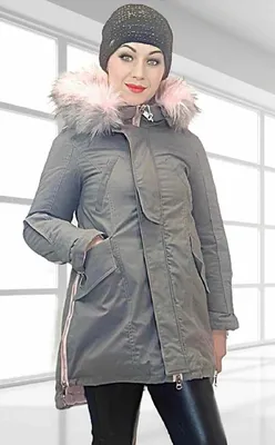 Женская зимняя парка куртка с натуральным мехом блюфрост с 44 по 58 р  (ID#1890613215), цена: 6500 ₴, купить на Prom.ua