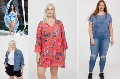 Стильная одежда для полных женщин после 40 - Мода для полных женщин за 40 -  ElytS.ru