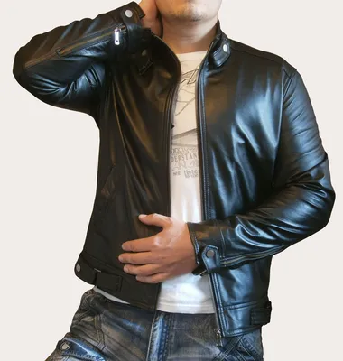 Скидка 10% на мужские кожаные куртки из кожи вола | ФАБРИКА МЕХА меховой  салон в Новосибирске