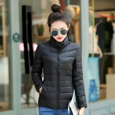 Купить HaiLuoZi 2022, весна-осень, женское пальто, модная куртка с большими  карманами, женская короткая парка с капюшоном, женская верхняя одежда  высокого качества 7021 | Joom