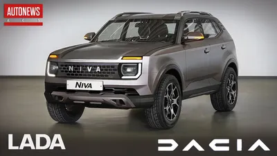 Фото нового поколения Lada Niva 2024, новые рендеры дизайнеров