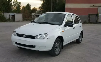 Lada Калина хэтчбек 1.6 бензиновый 2011 | Snowstorm white на DRIVE2