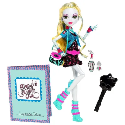 Кукла Monster High Mattel Монстер Хай Лагуна Блю с черепашкой - купить с  доставкой по выгодным ценам в интернет-магазине OZON (865988892)