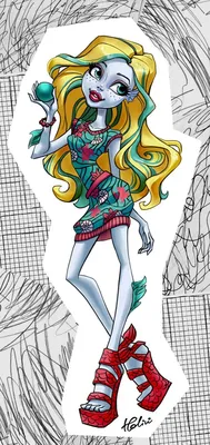 Кукла Monster High Monster High В модном наряде Лагуна Блю DVH25 купить по  цене 7550 ₸ в интернет-магазине Детский мир