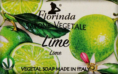 Florinda Lemon Natural Soap Мыло натуральное \"Лайм\" | Makeup.md