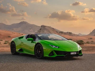 Скачать обои Белый спортивный автомобиль Ламборджини у кирпичной стены на  рабочий стол из раздела картинок Ламборгини