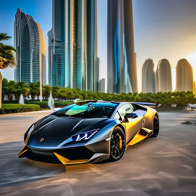 Аренда Ламборджини Уракан Эво Спайдер 2022 г. машина в Абу-Даби at AED  4000/день