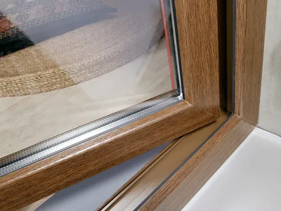 Ламинация пластиковых окон - ламинированные окна ПВХ с фото