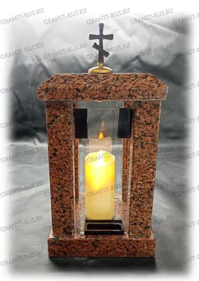 Лампада Настольная с позолотой (высота 32cm)