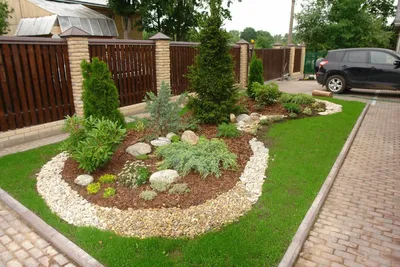 Ландшафтный дизайн после ремонта (как преобразить двор и сад загородного  дома)