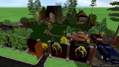 Ландшафтный дизайн треугольного участка [83 фото]