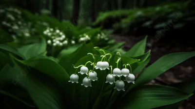 Уникальные ландыши – феерия цвета на фото!