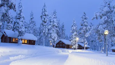 Лапландия фото зимой фотографии