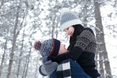 Фотосессия зимой в лесу | Зимние фотосессии на природе