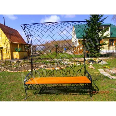 Скамейка с навесом (id 71255947), купить в Казахстане, цена на Satu.kz