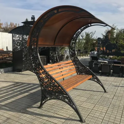Кованые скамейки в Нижнем Новгороде купить — Кузница «Три Кузнеца»