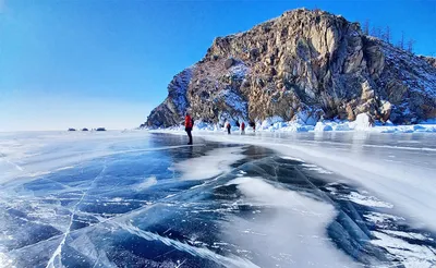 Лёд Байкала | Пейзажи, Картины пейзажа, Картины
