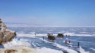 Сказочный лед Байкала.