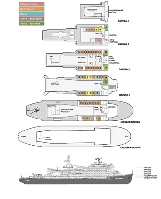 Теплоход Ледокол \"50 лет Победы\" – круизы 2024 , расписание и цены, отзывы,  фото, схема палуб