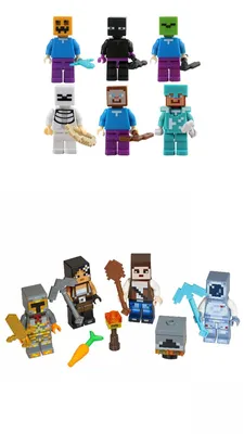 Картина на холсте Лего-человечки: - Арт. 211275 | Купить в  интернет-магазине - Уютная стена