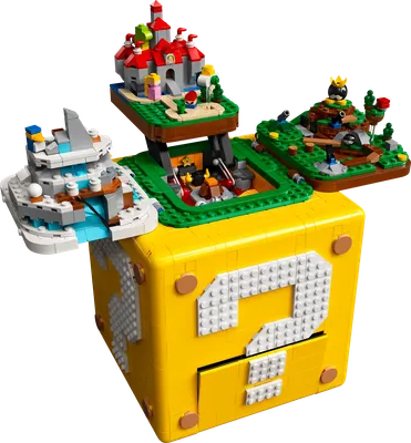 Super Mario 64™ Question Mark Block 71395 | LEGO® Super Mario™ | Buy online  at the Official LEGO® Shop US