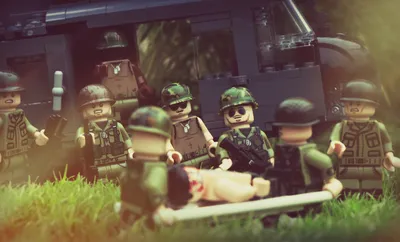 Военная техника. 14 моделей из LEGO® для любителей военного конструирования  - Vilki Books