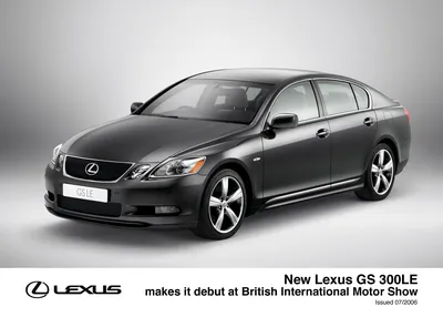 Lexus To Launch New GS 300 Limited Edition At The British International  Motor Show - Lexus Media Site