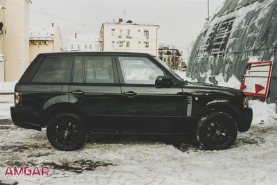 Скачать 1920x1080 range rover, land rover, авто, машины, диски, тюнинг,  облака обои, картинки full hd, hdtv, fhd, 1080p