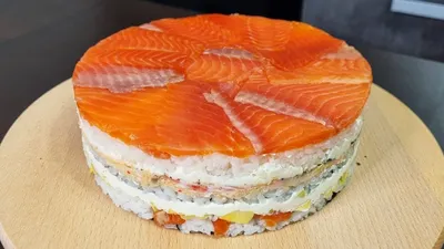 Суши простой рецепт - вкусное блюдо с красной рыбой на Новый год