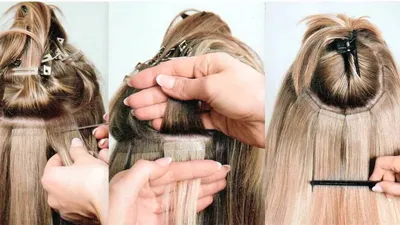Капсульное наращивание волос