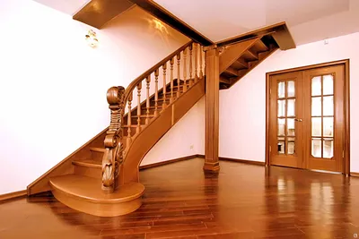 Деревянные лестницы в частном доме на заказ от Pro-Lestnica