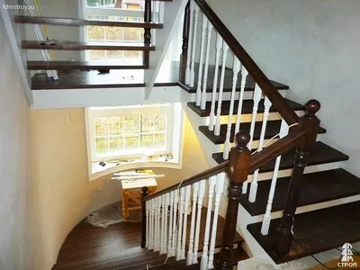 Лестницы – 135 лучших фото-идей дизайна лестницы на второй этаж в частном  доме | Houzz Россия