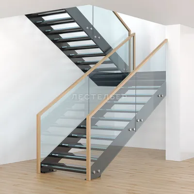 Лестницы на тетивах — стоимость под ключ от 422500 р.