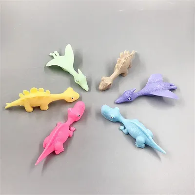 Летающие модели динозавров, детские мини-игрушки, реалистичные летающие  фигурки, пластиковые динозавры | AliExpress