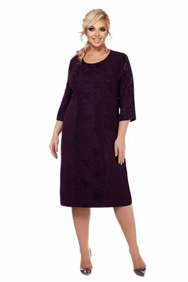 Вечерние платья больших размеров бордового цвета - Интернет магазин женской  одежды LaTaDa