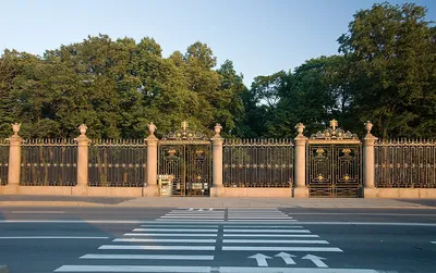 Летний сад зимой (литография, 1922 год), РСФСР Купить в Москве с доставкой.