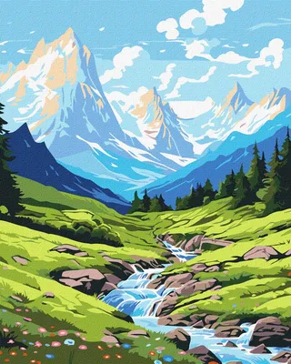 горы поля Лес лета в горах Landscape естественное лето цветет горы лужка  ландшафт сельский Стоковое Изображение - изображение насчитывающей  цветасто, сценарно: 138352539
