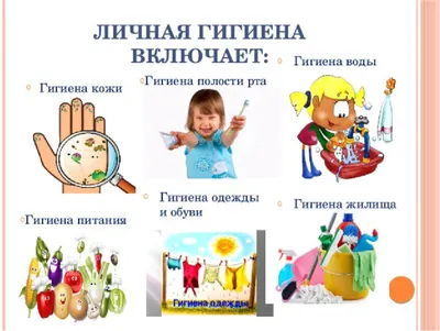 Личная гигиена детей дошкольного возраста — Профилактика — ГБУЗ Городская  больница Анапы